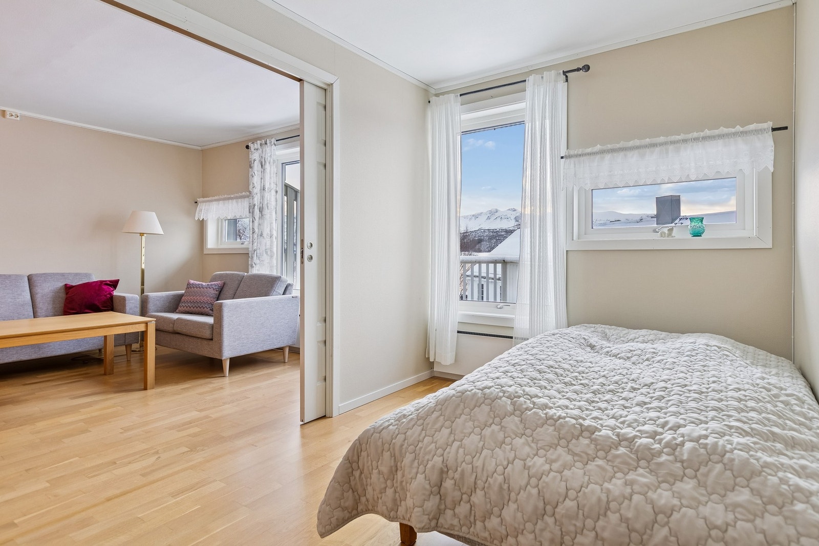 Soverom nr 2, kan også brukes som kontor eller tv-stue om ønskelig Galleribilde