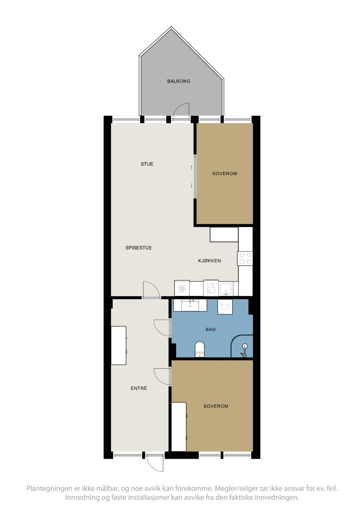 Plantegning Galleribilde