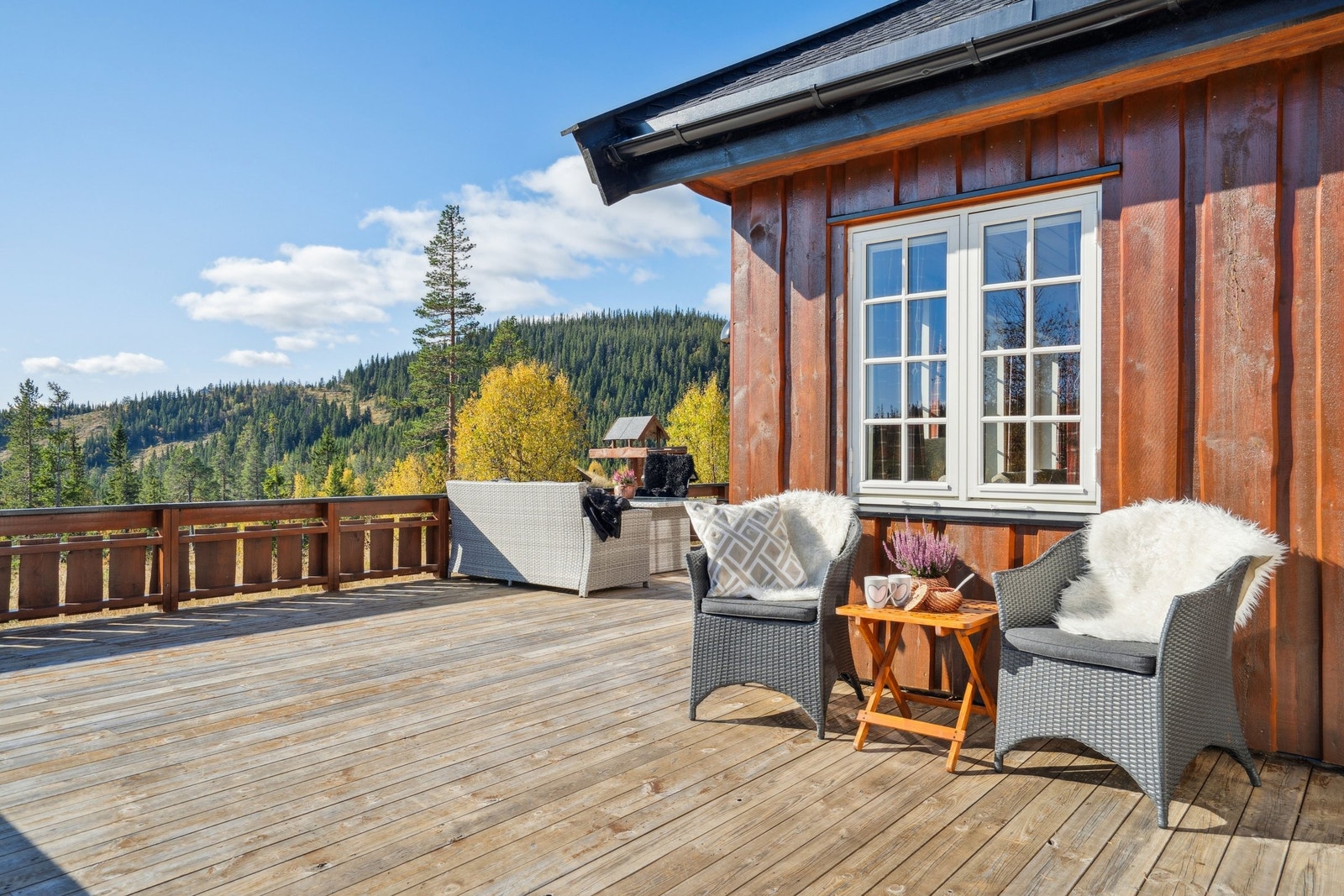 Alltid en lun plass for morgenkaffen. Galleribilde