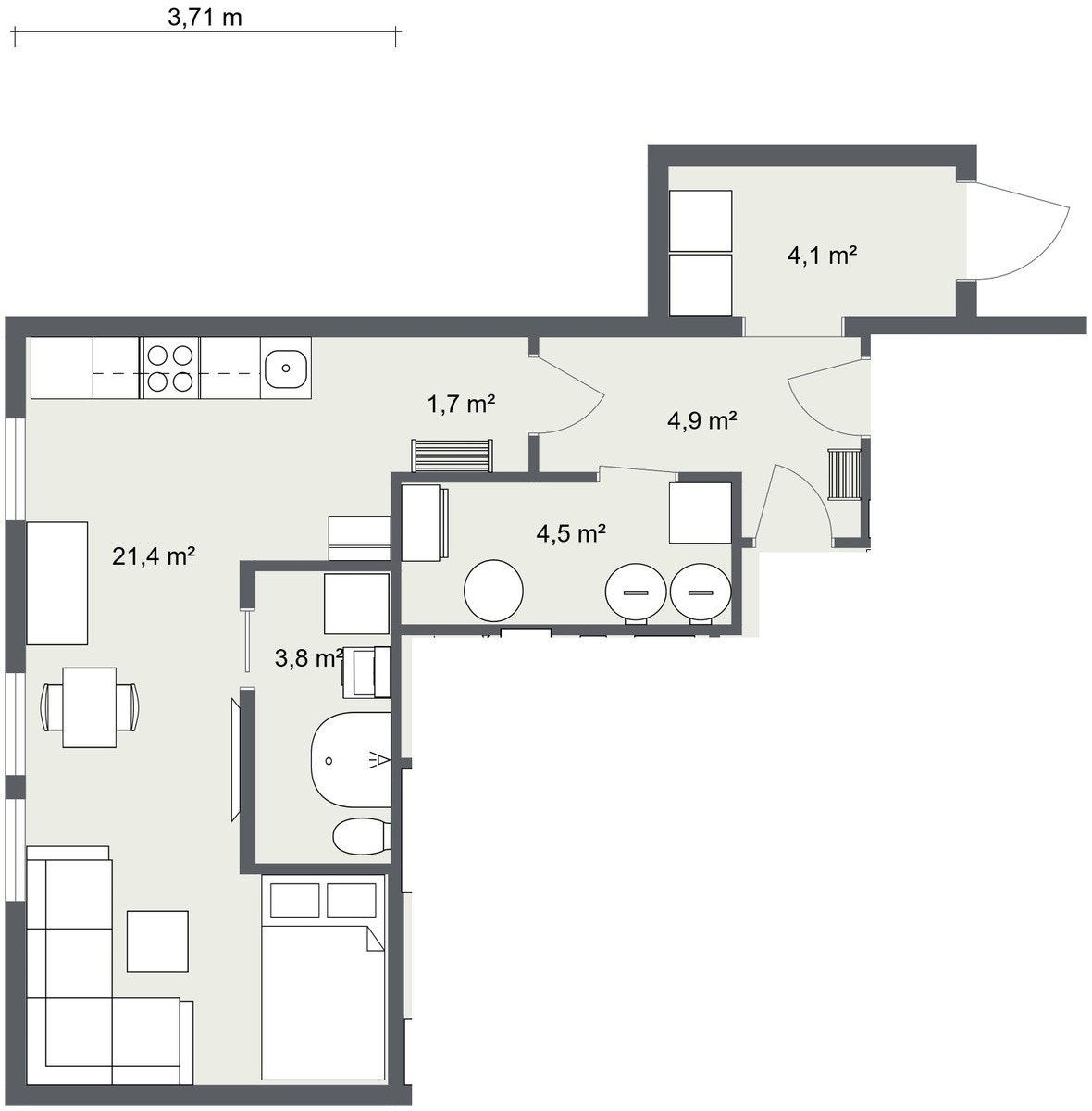 Planløsning Galleribilde