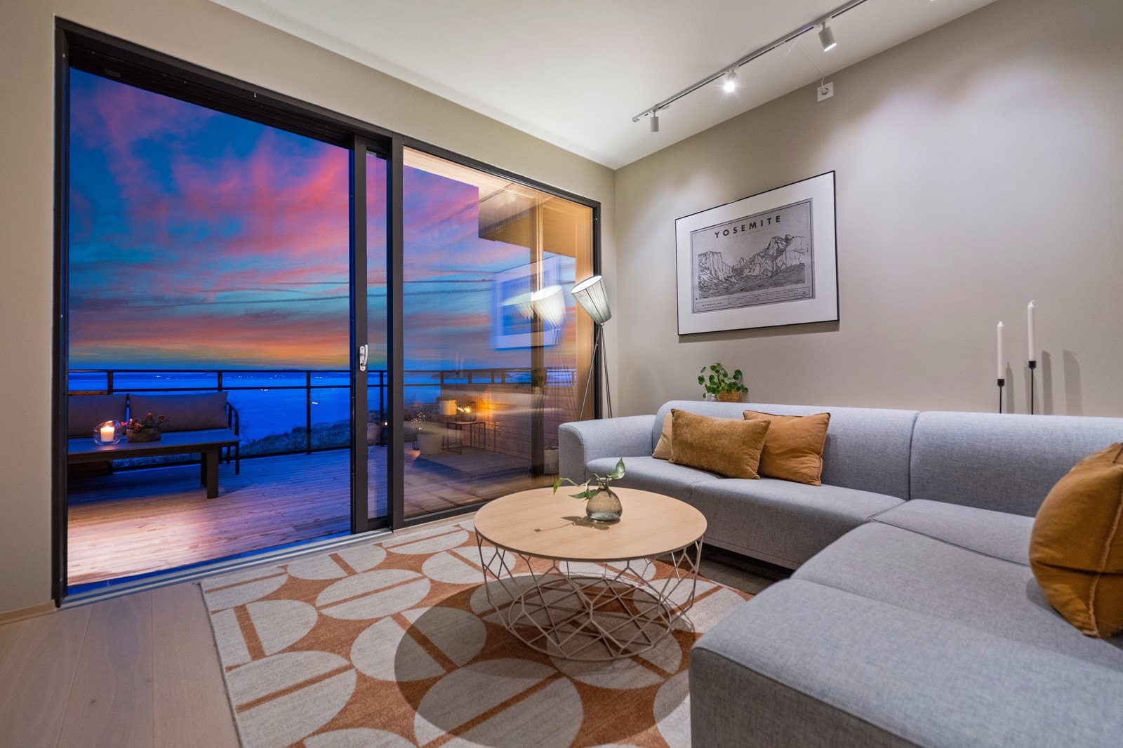 Kveldsstemning Galleribilde