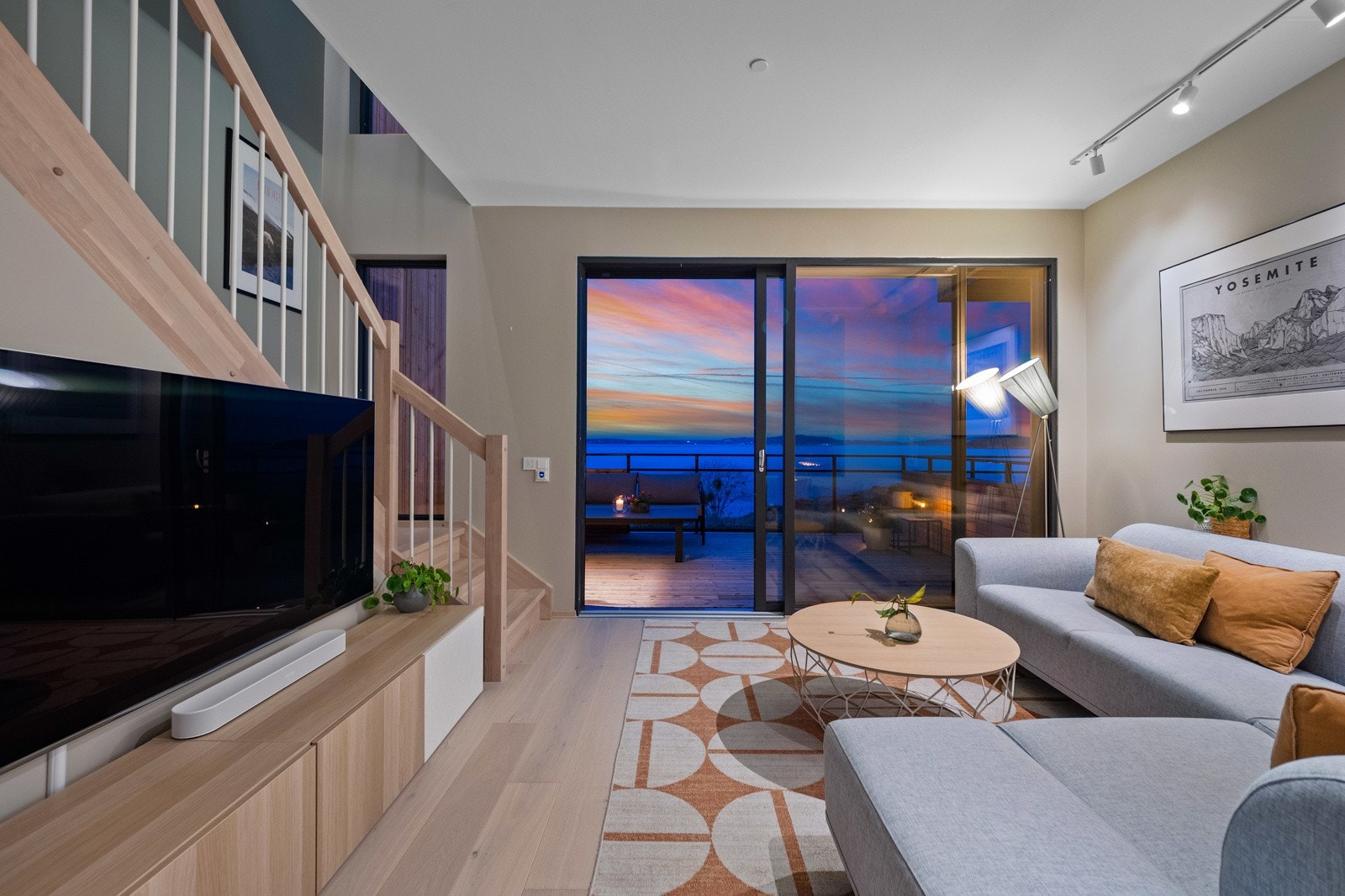 Kveldsstemning Galleribilde