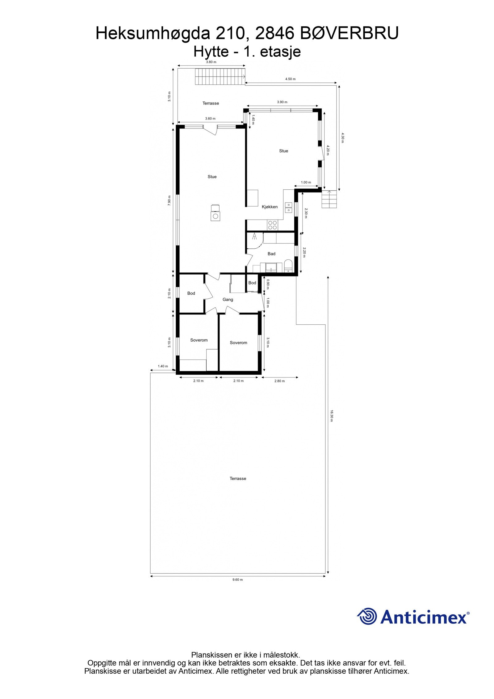 Plantegning. Galleribilde