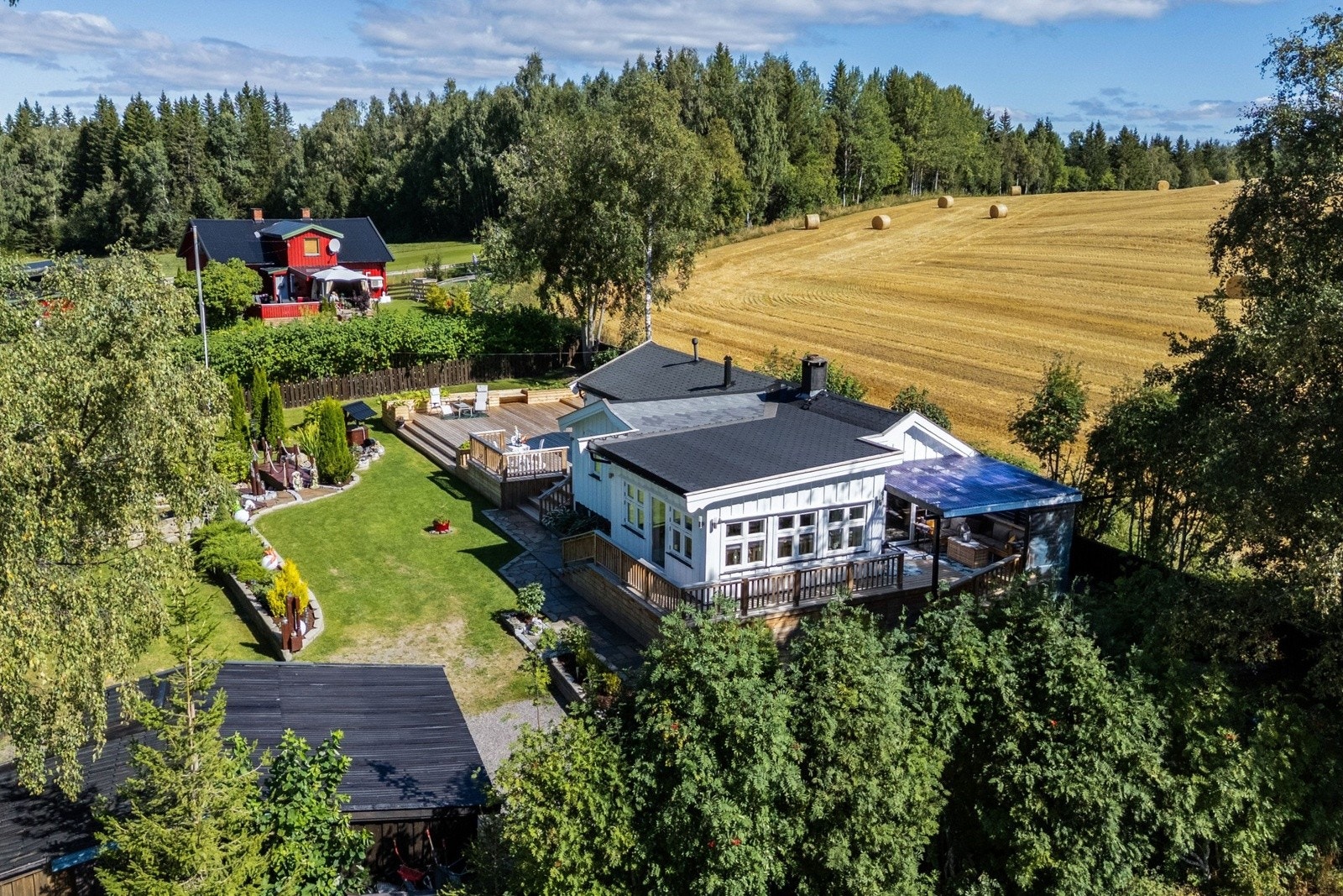 Dronebilde. Galleribilde