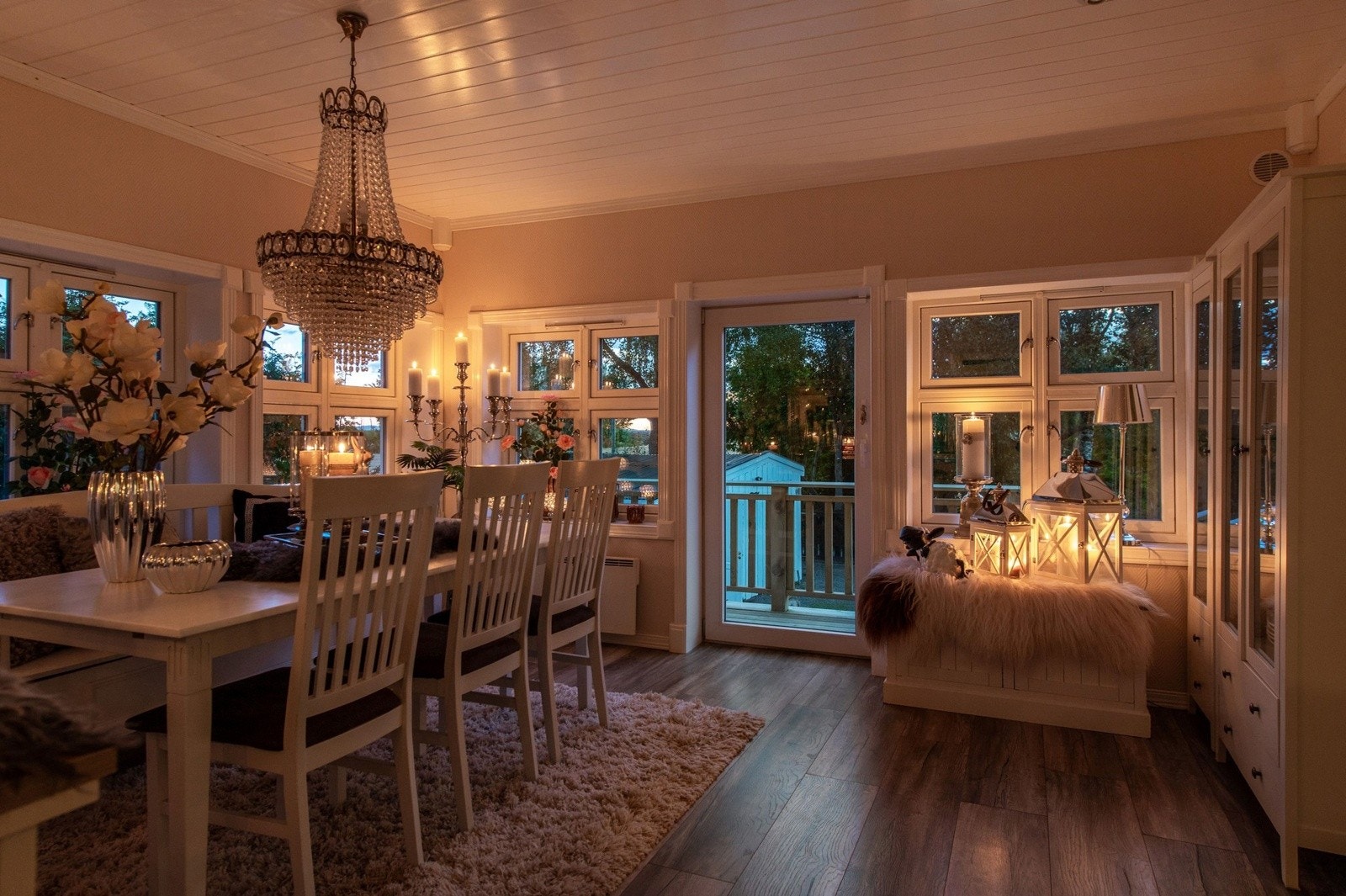 Kveldsstemning. Galleribilde