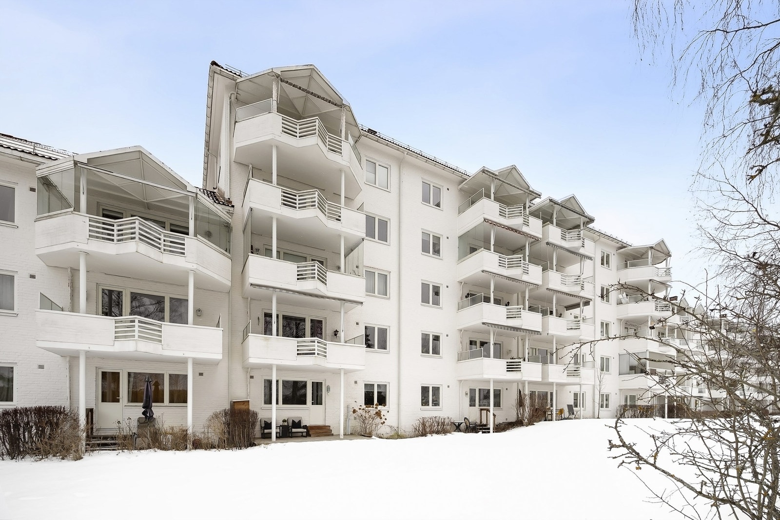 Blokkens fasade fra vest! Galleribilde