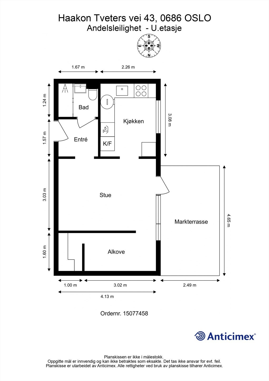 Plantegning Galleribilde