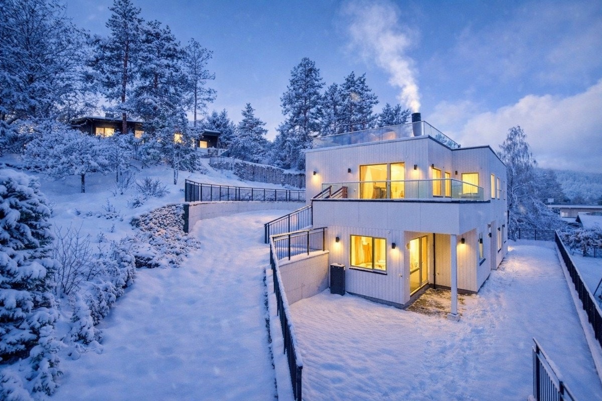 Pent opparbeidede utearealer Galleribilde