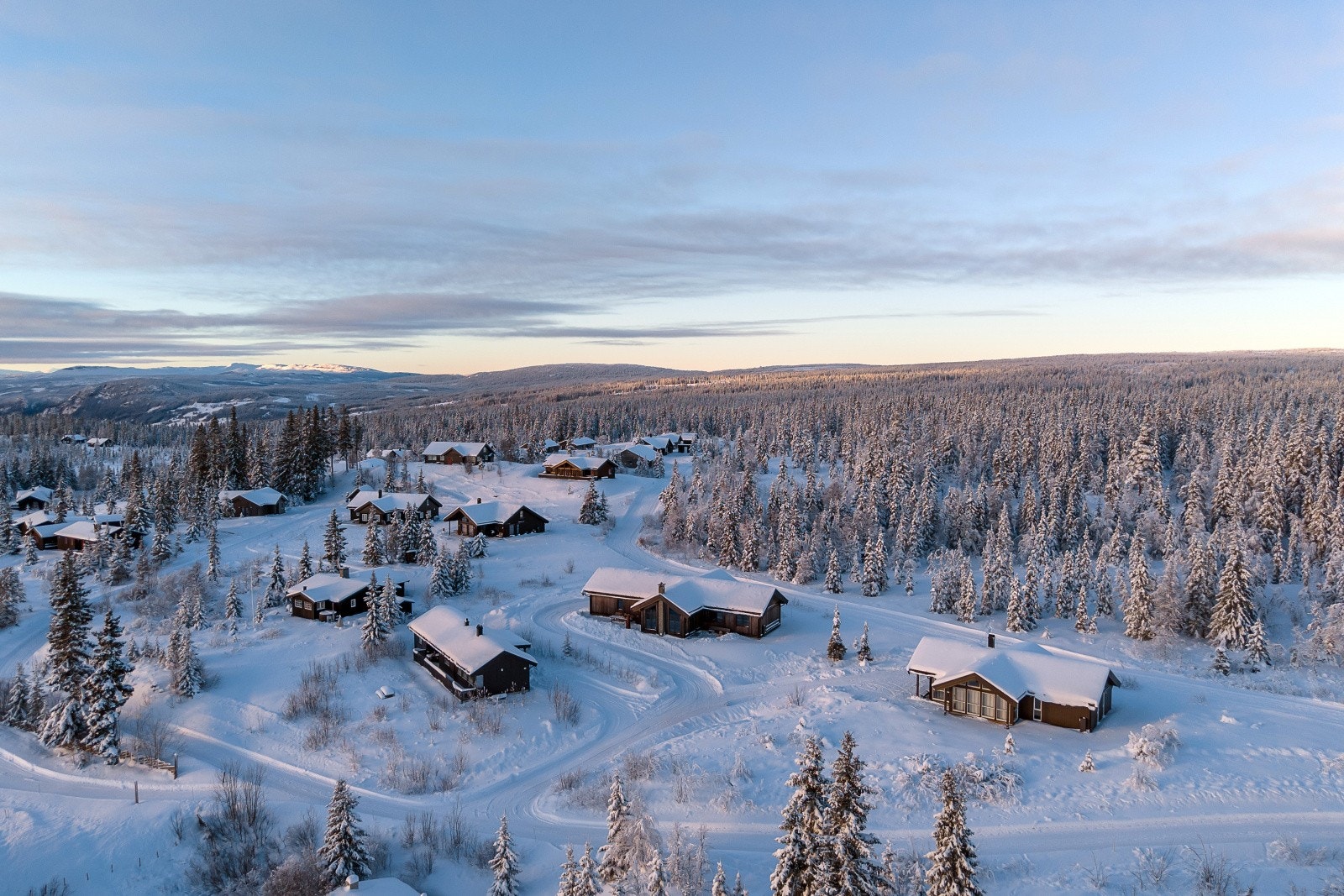 Lisetra ligger til Norges mest opparbeidede langrennsterreng. Galleribilde