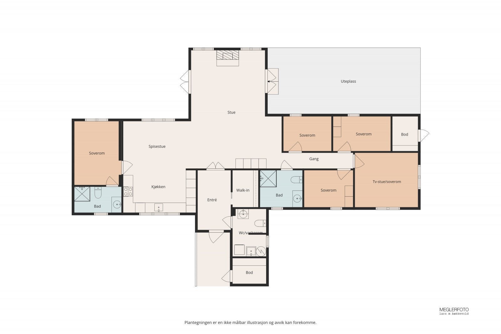 Plantegning. Galleribilde