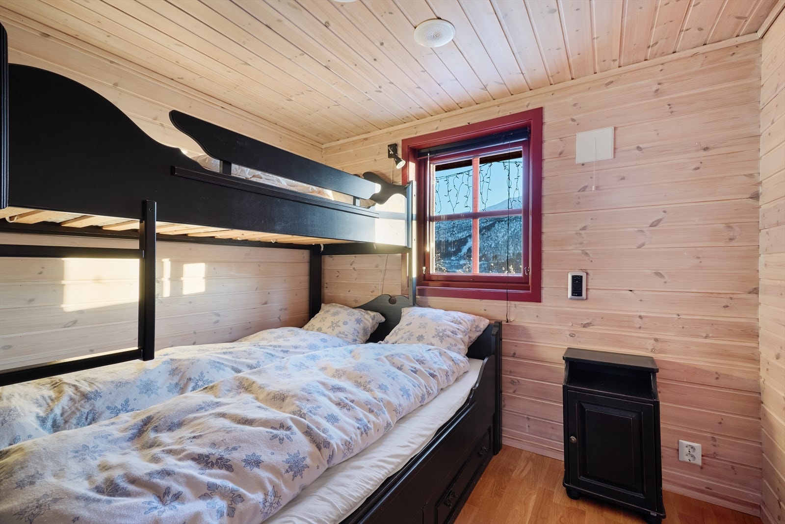 Soverom nr 1 har tre sengeplasser. Galleribilde