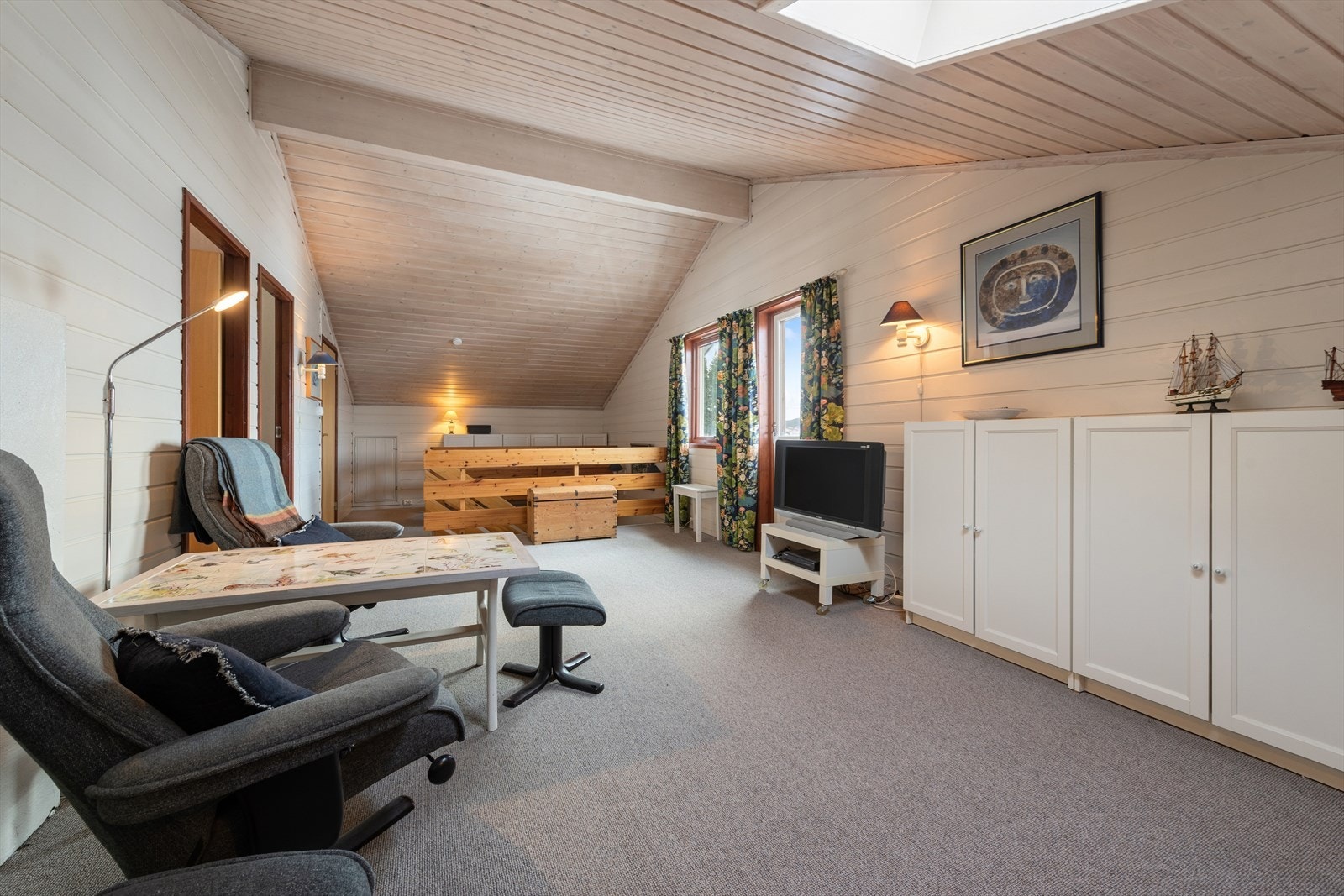 Loftstue Galleribilde