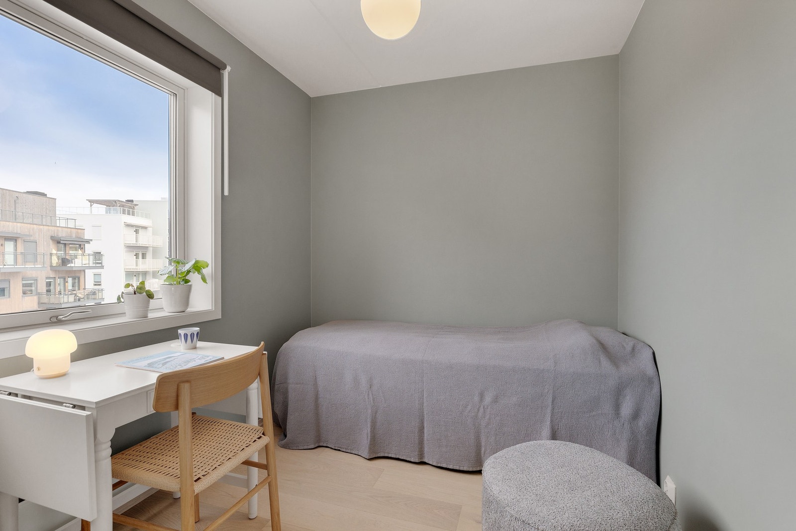 Her er det plass til å innrede kontor, gjesterom etc. Galleribilde