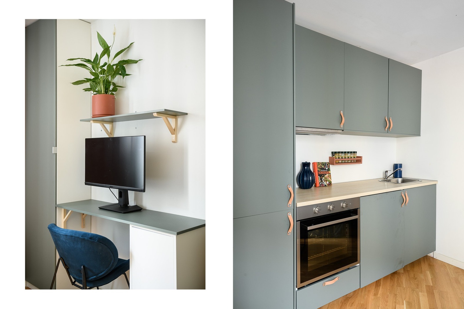 Den separate delen er utstyrt med stekeovn Galleribilde