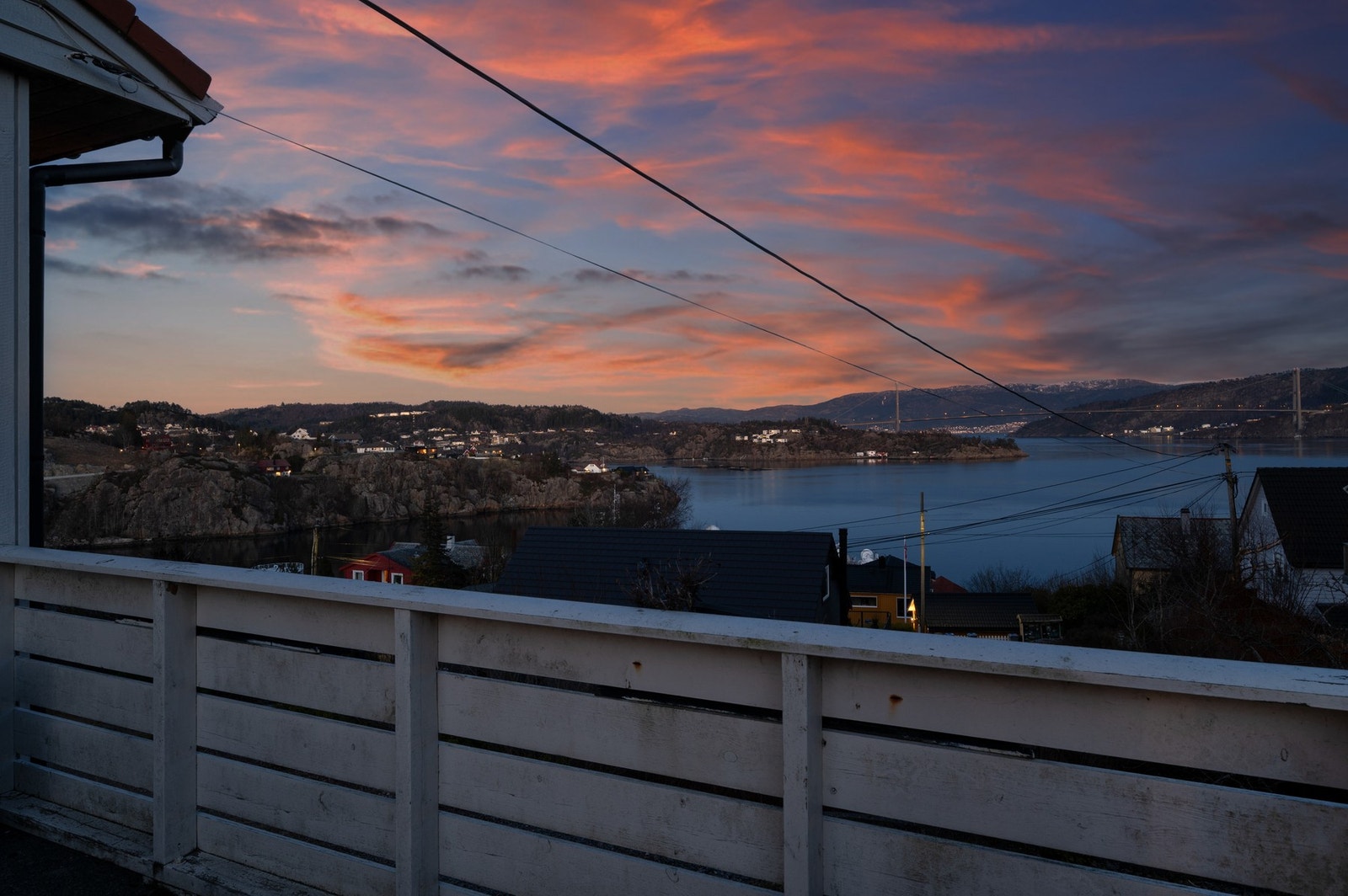 Terrassen byr også på en helt magisk utsikt og gode solforhold. Galleribilde