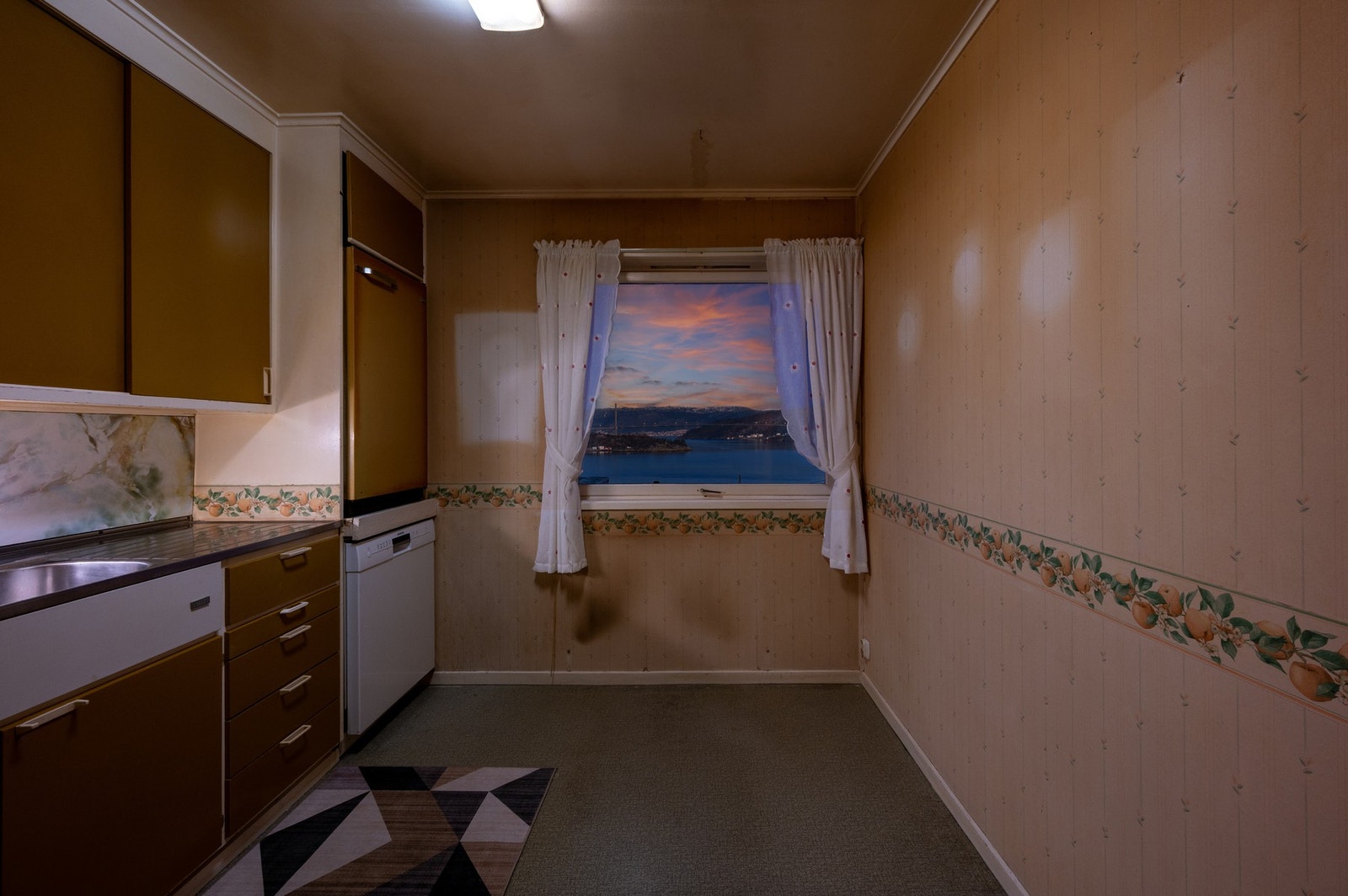 Kjøkkenet måler måler 8,6 m². Galleribilde