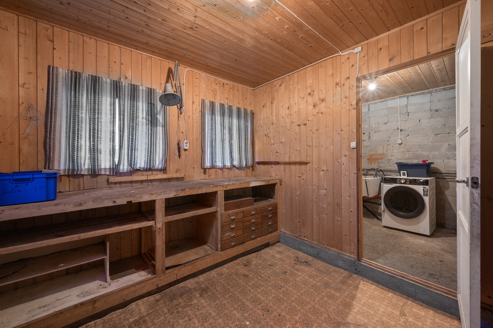 Herfra har du også en egen utgang - ideelt for lagring eller grovinngang. Galleribilde