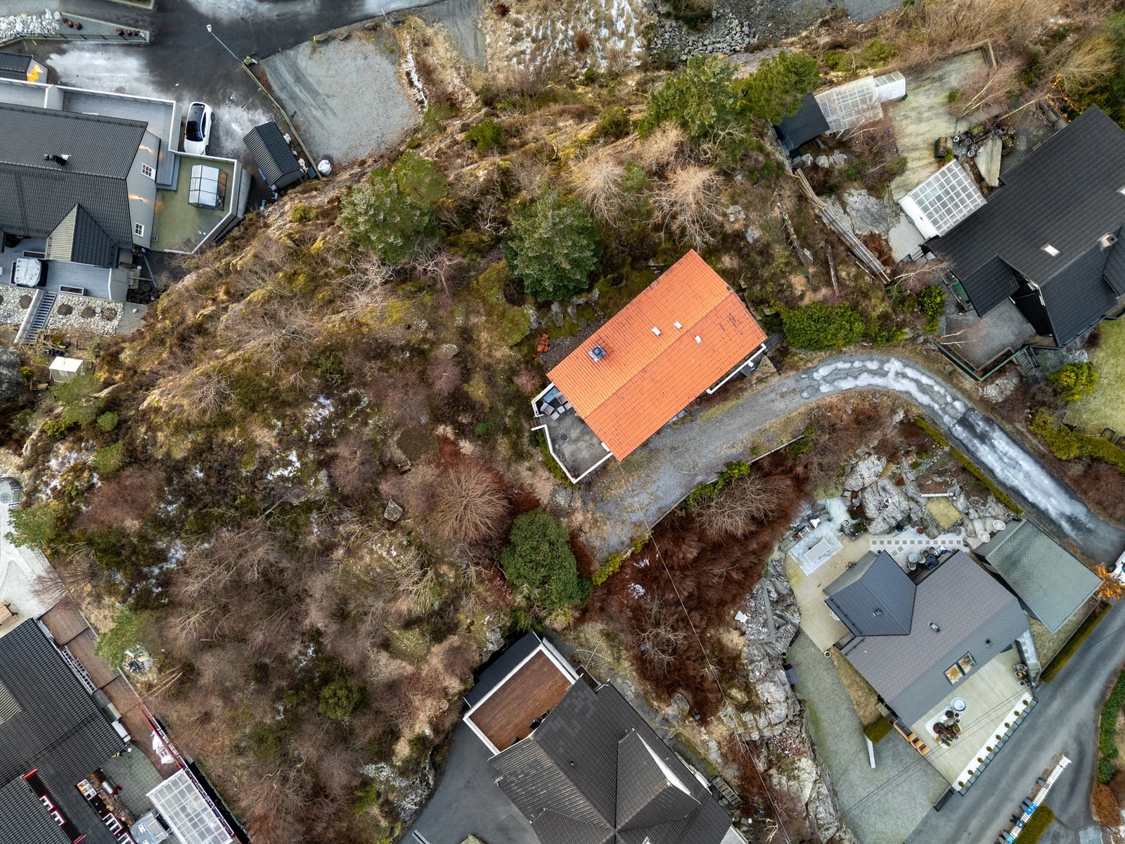 Du har en magisk utsikt mot Askøybroen og Byfjorden. Galleribilde