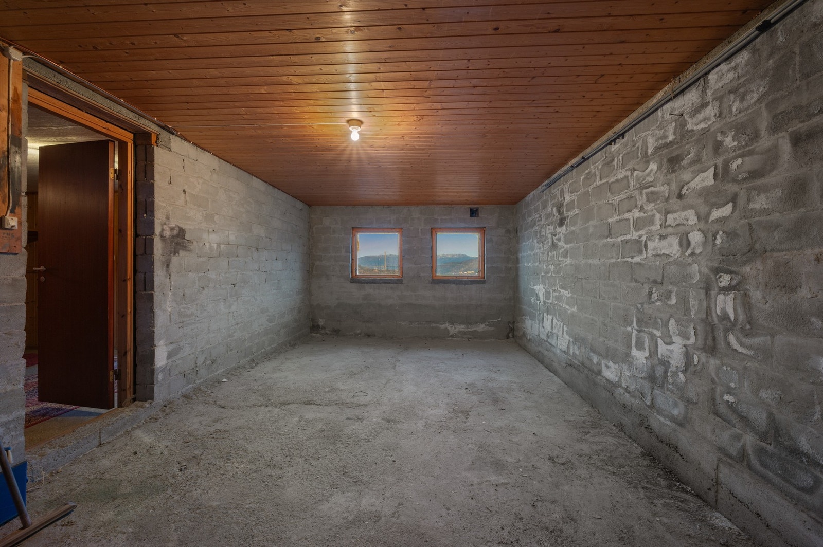 Kjellerrommet måler 21,5 m² og byr på spennende muligheter. Galleribilde