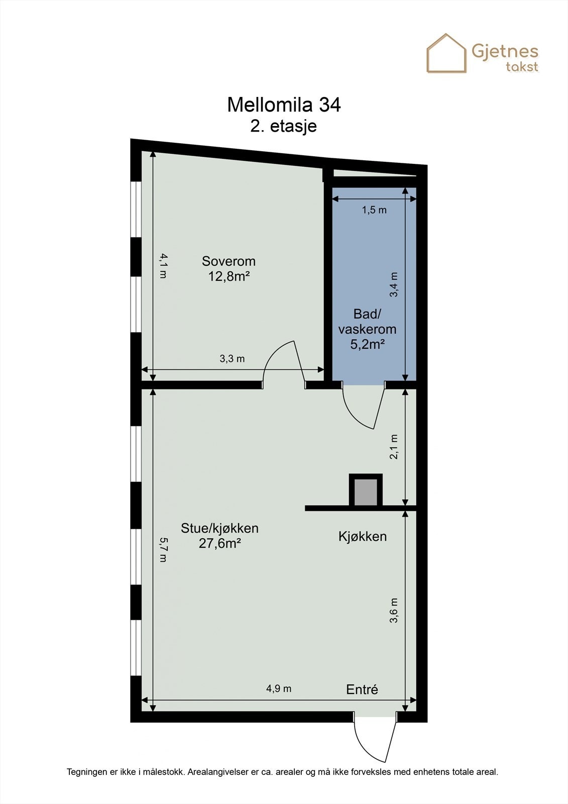 Plantegning. Galleribilde