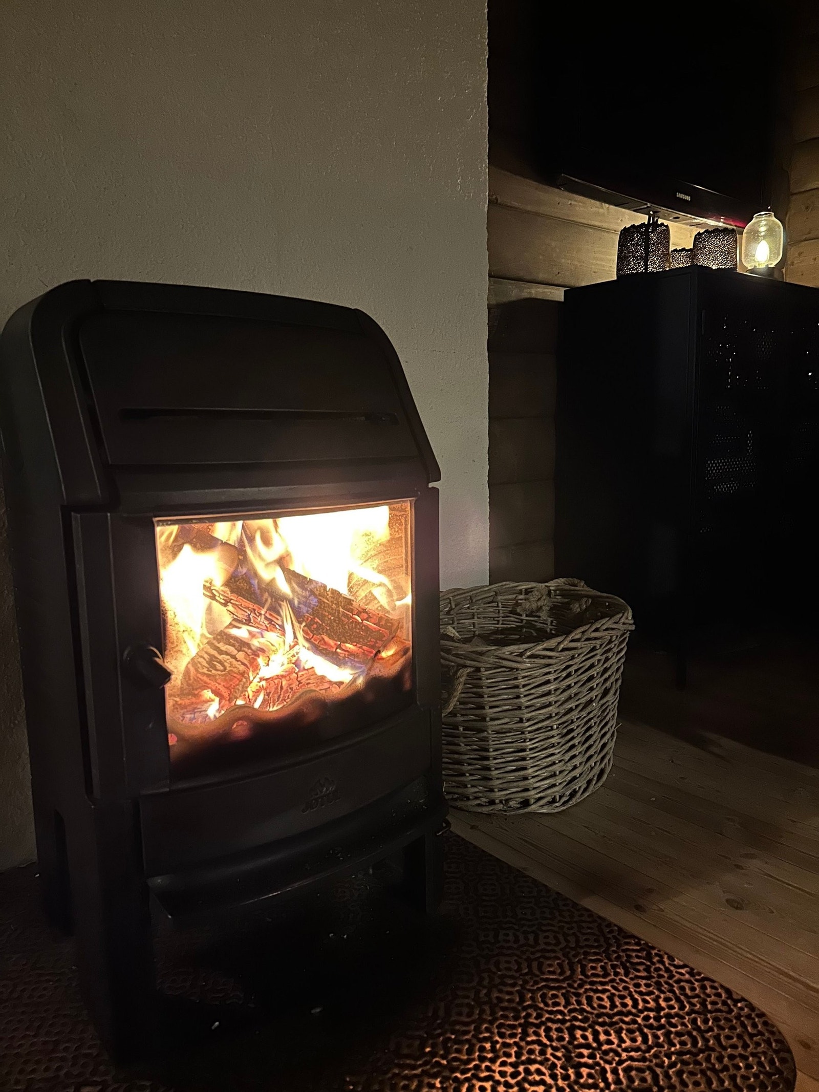 Hyttekos Galleribilde