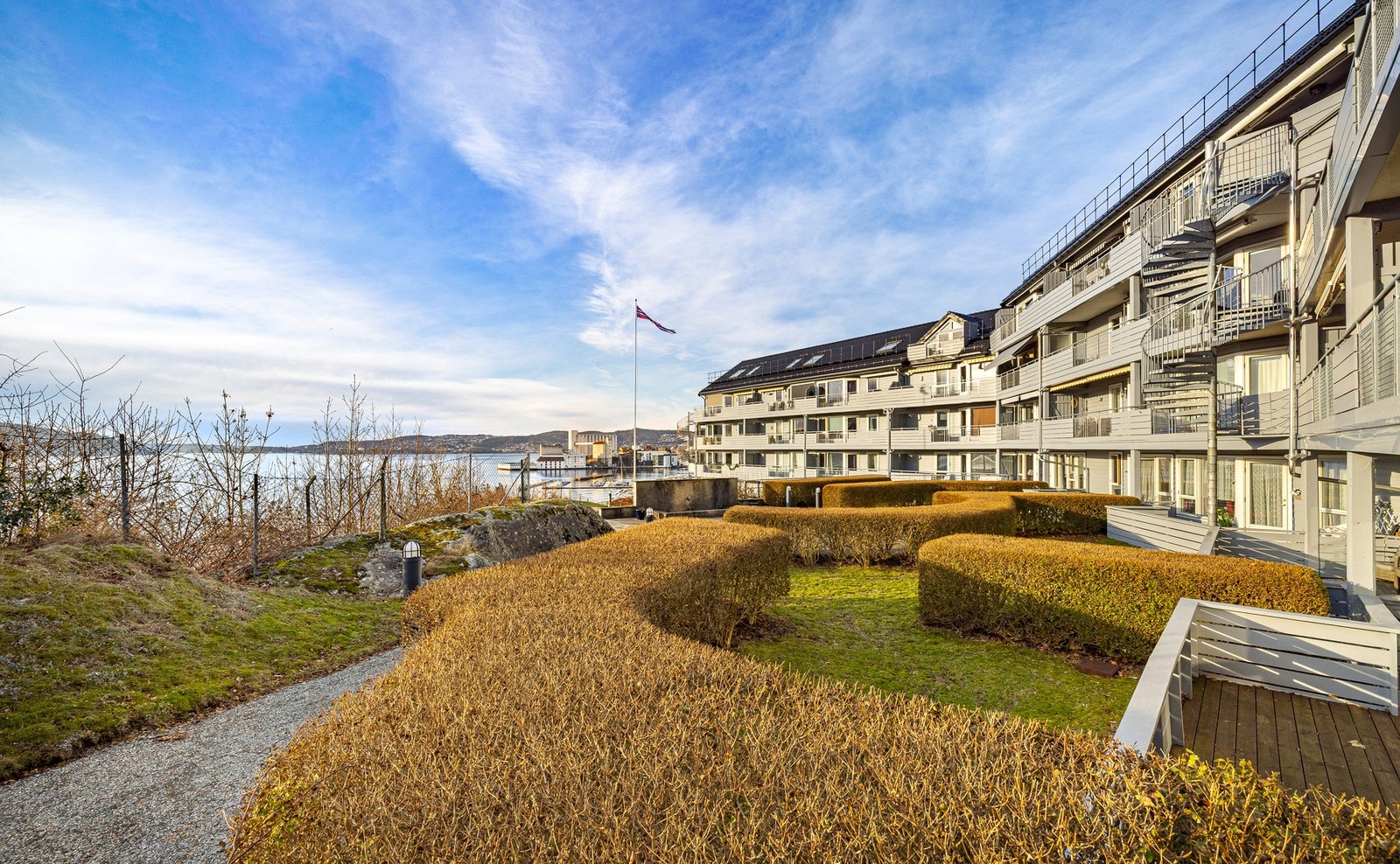 Pene fellesarealer i front Galleribilde