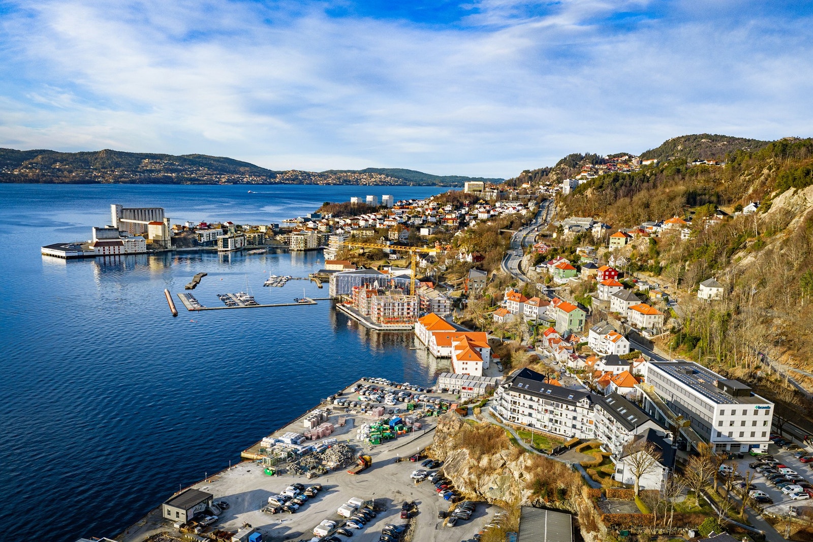 Sett fra sør mot nord, Hegreneset Galleribilde