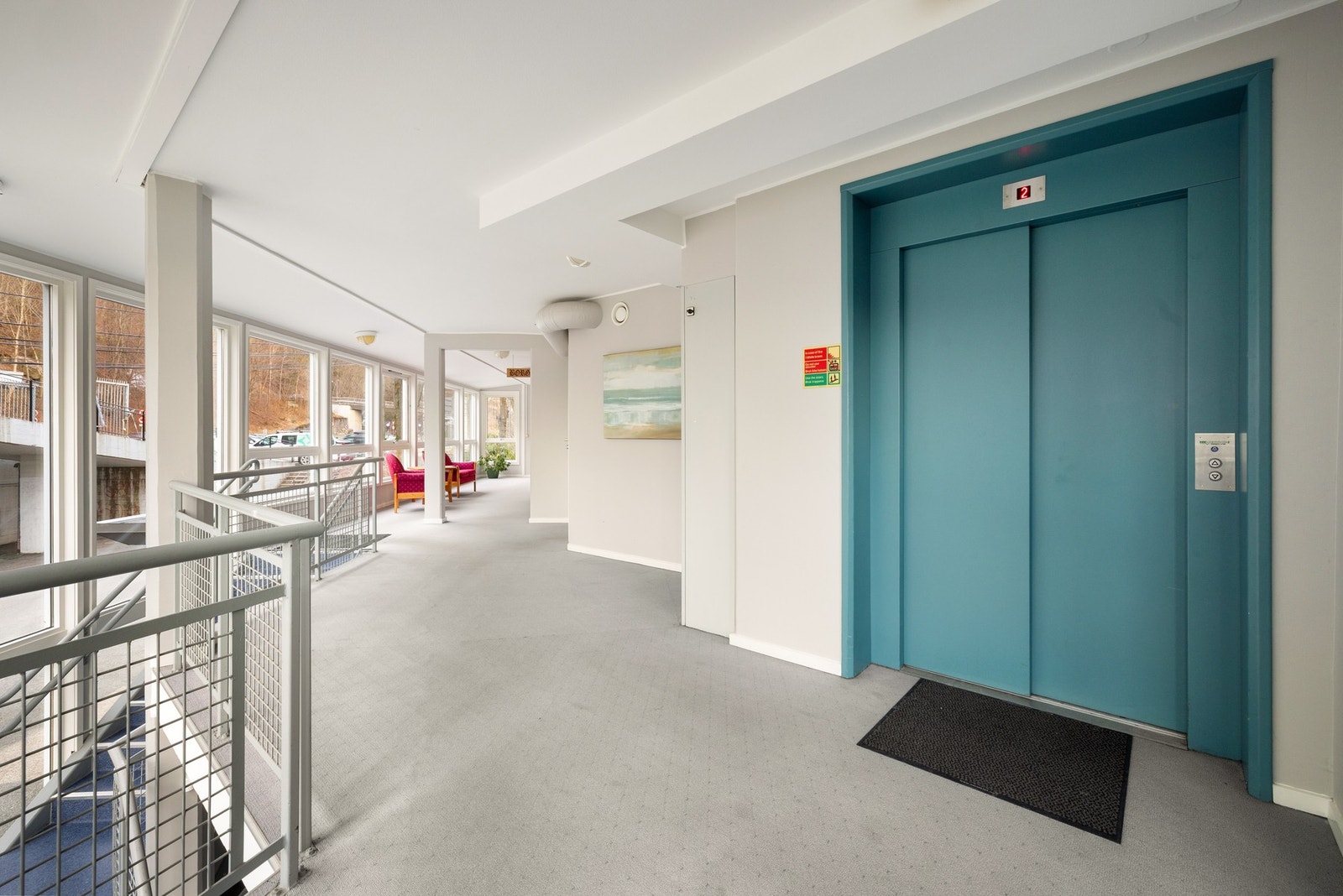 Heis i bygget Galleribilde