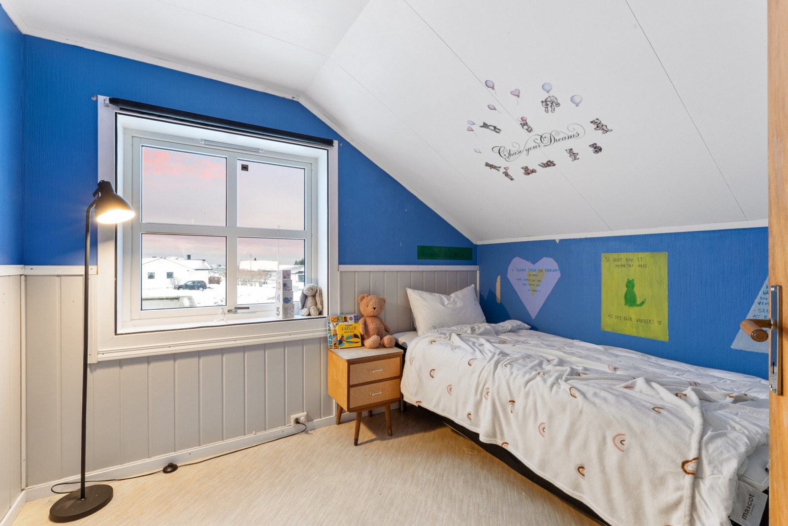 Det tredje soverommet passer perfekt til barnerom. Galleribilde