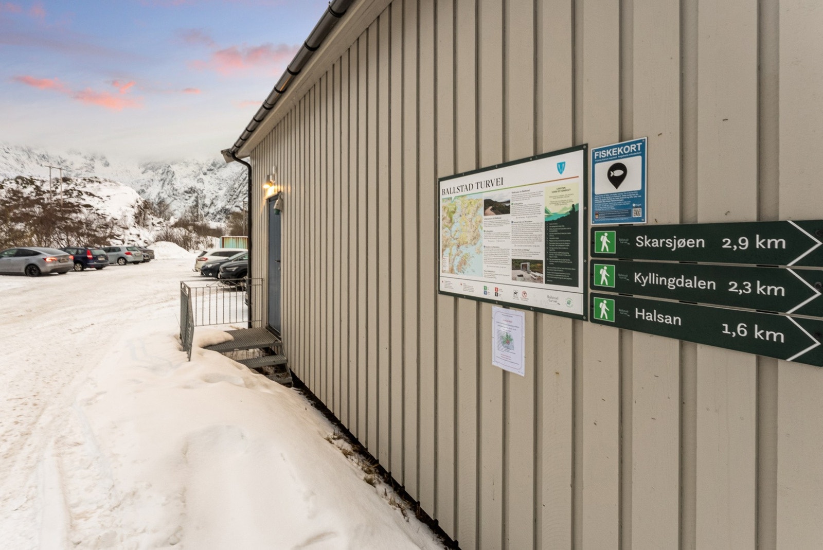 For de aktive som ønsker å se hva Ballstad har å by på er det enkelt. Galleribilde