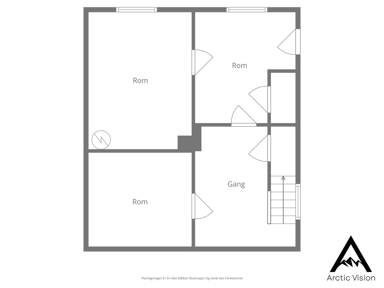 Plantegning - Underetasje. Galleribilde