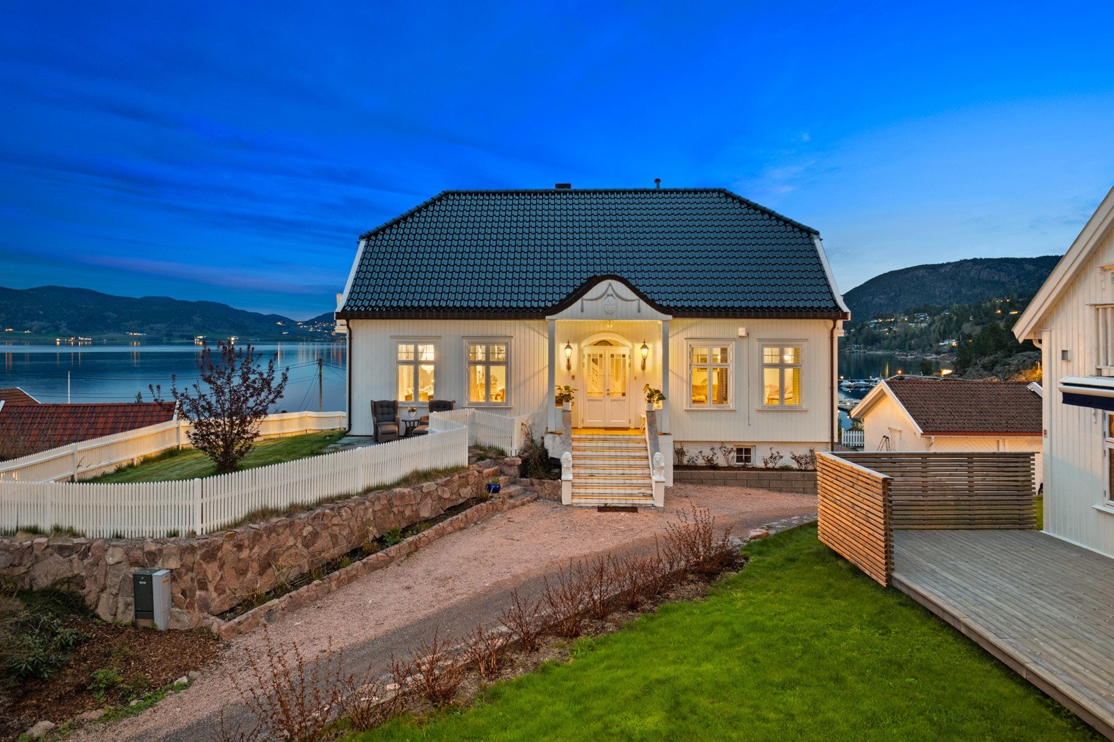 Stemningsbilde kveld. Galleribilde