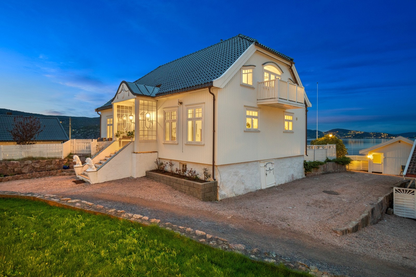 Stemningsbilde kveld. Galleribilde