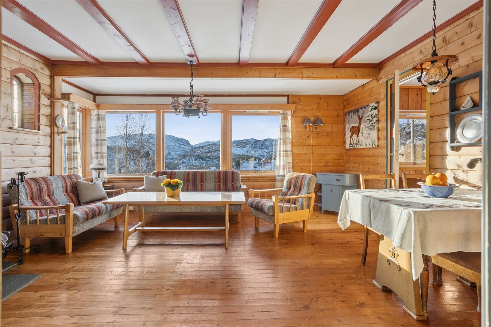 - En sjarmerende hytte med fri beliggenhet i et frittliggende hyttefelt på Høyseter - Galleribilde