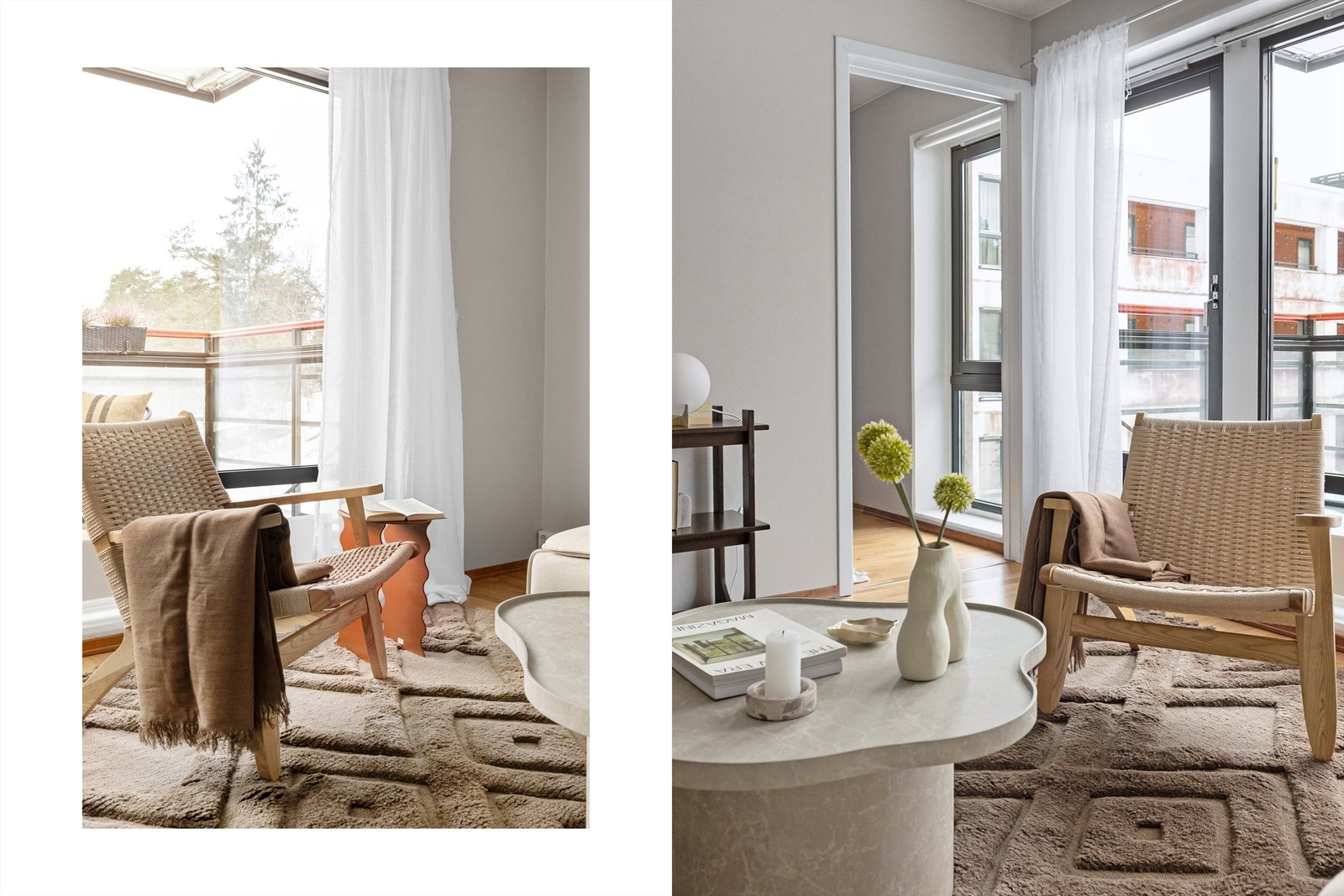 Boligen har gjennomgående god standard fra 2006, med tilhørende vinduer og balkongdør fra byggeåret. Galleribilde