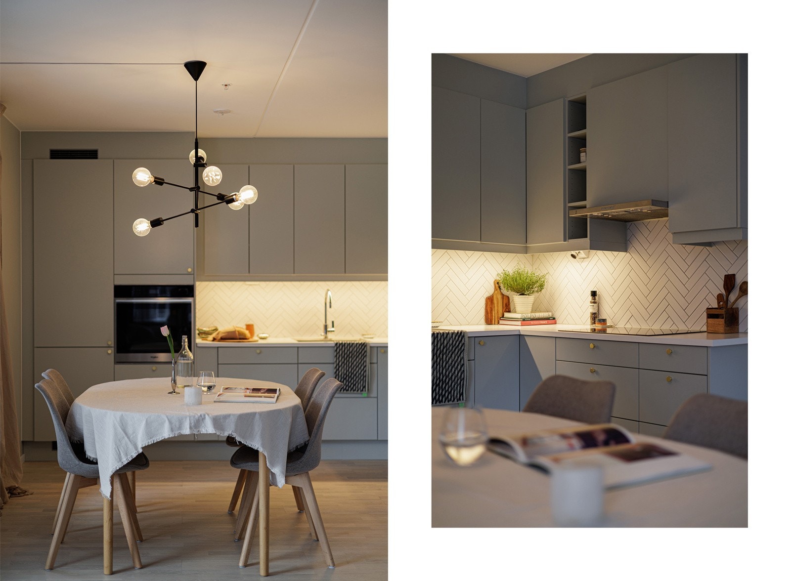 Detaljer kveld. Galleribilde