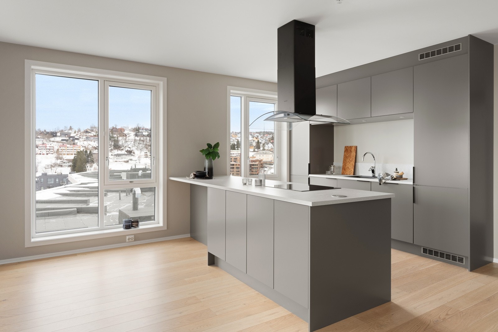 Halvøyen har barløsning, så her kan du fint ha frokostbordet. Galleribilde