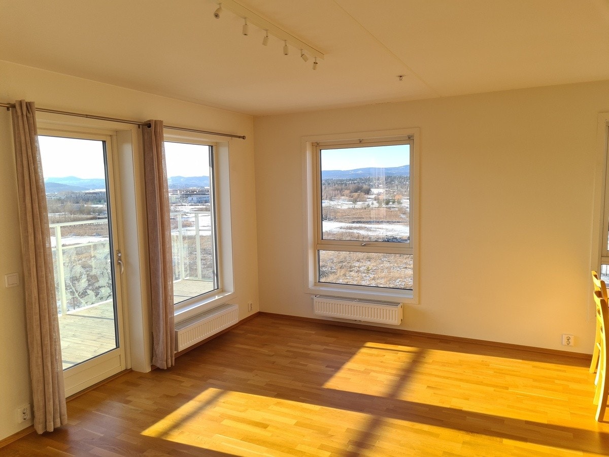 L-shaped living room Galleribilde