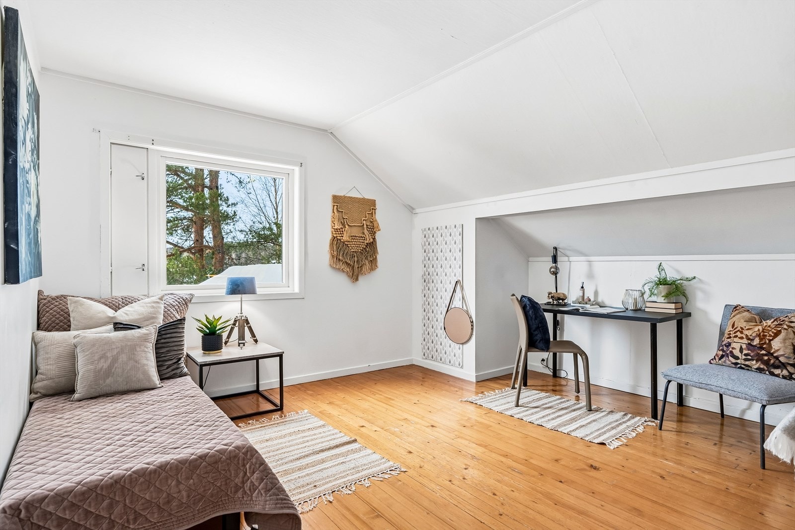 Innebygde skap finner man også på de øvrige soverommene. Galleribilde