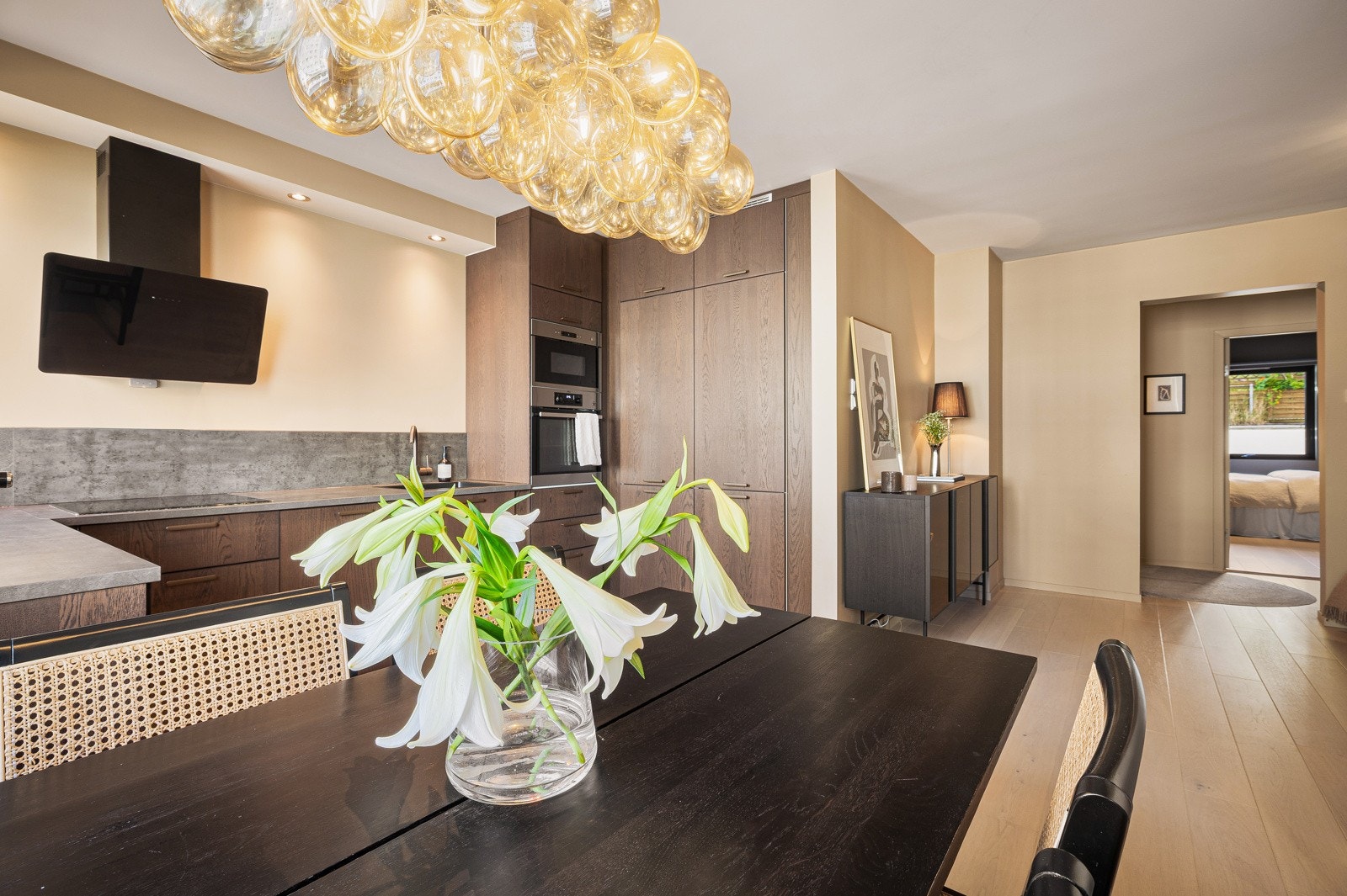 Leiligheten oppleves meget innbydende og hjemmekoselig. Galleribilde