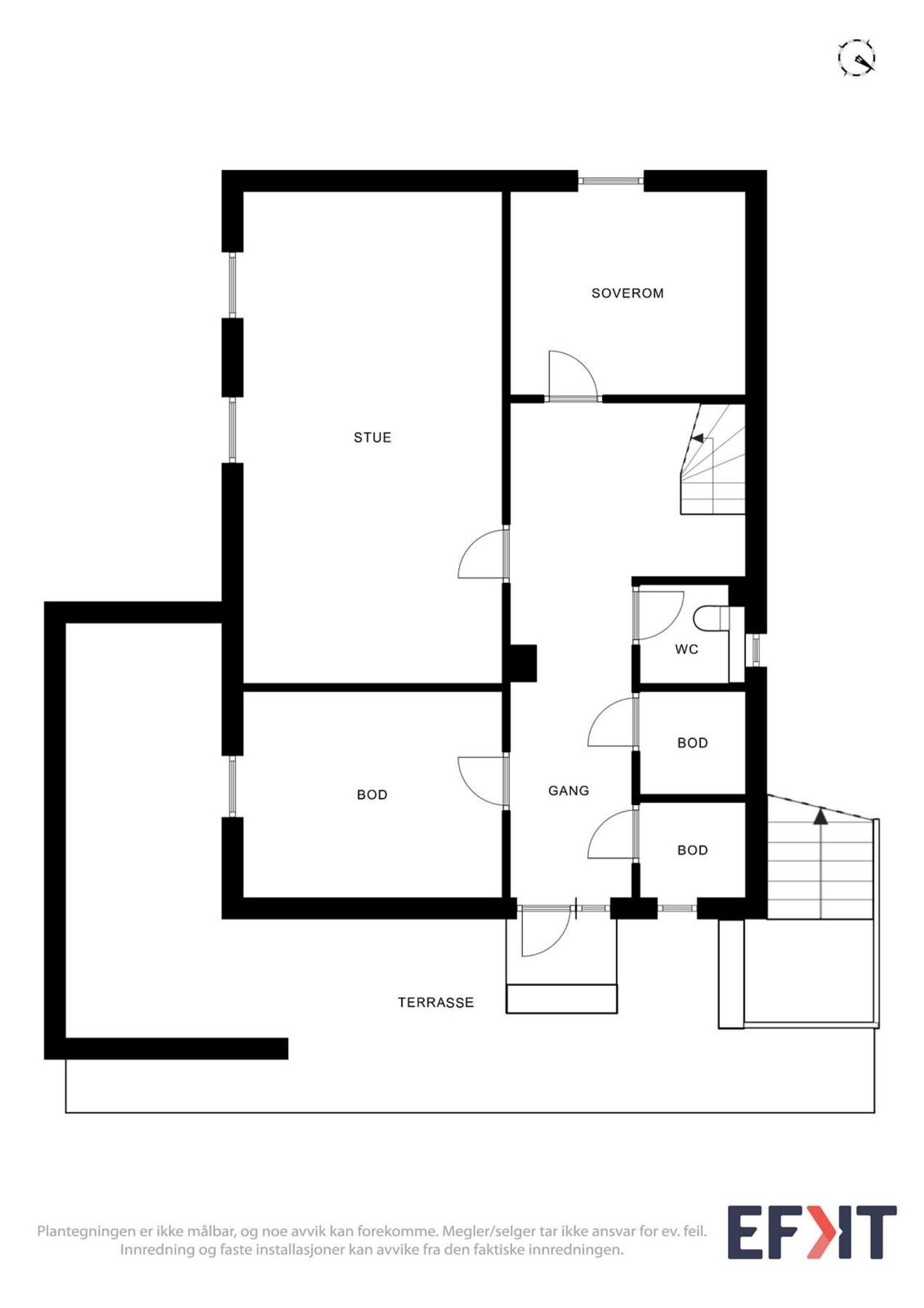 Planskisse - kjeller Galleribilde