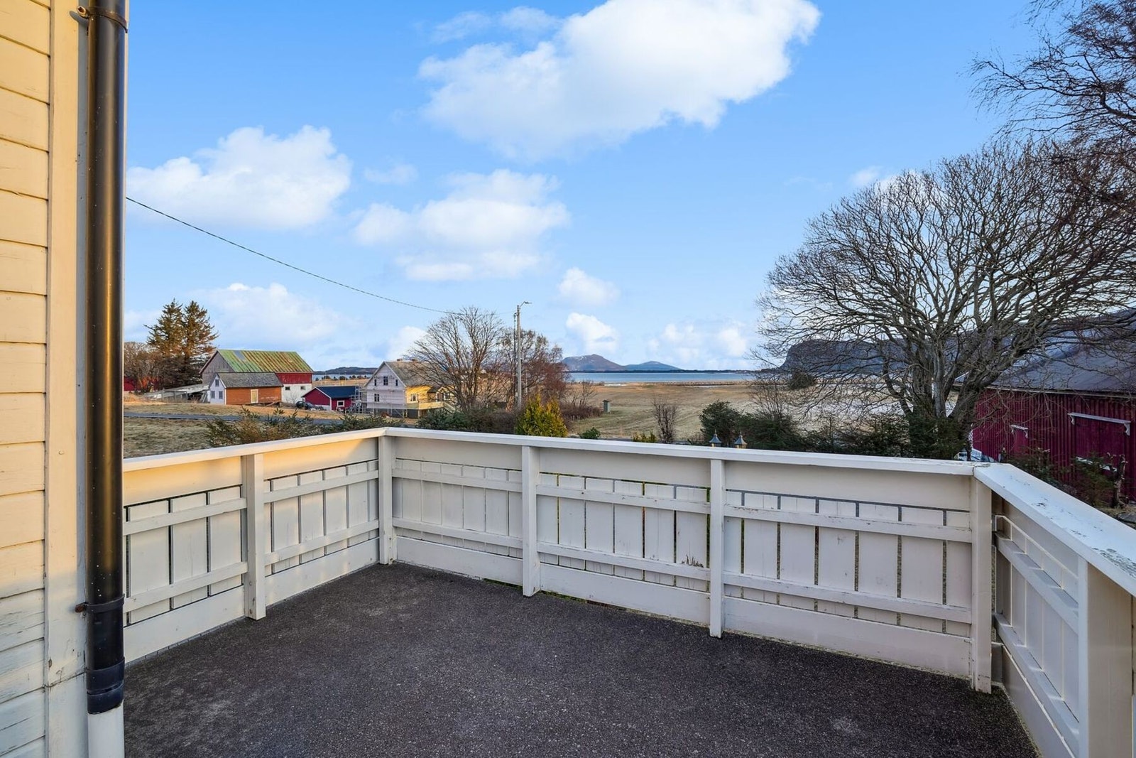 Terrassen har et areal på ca. 15 kvm. Galleribilde