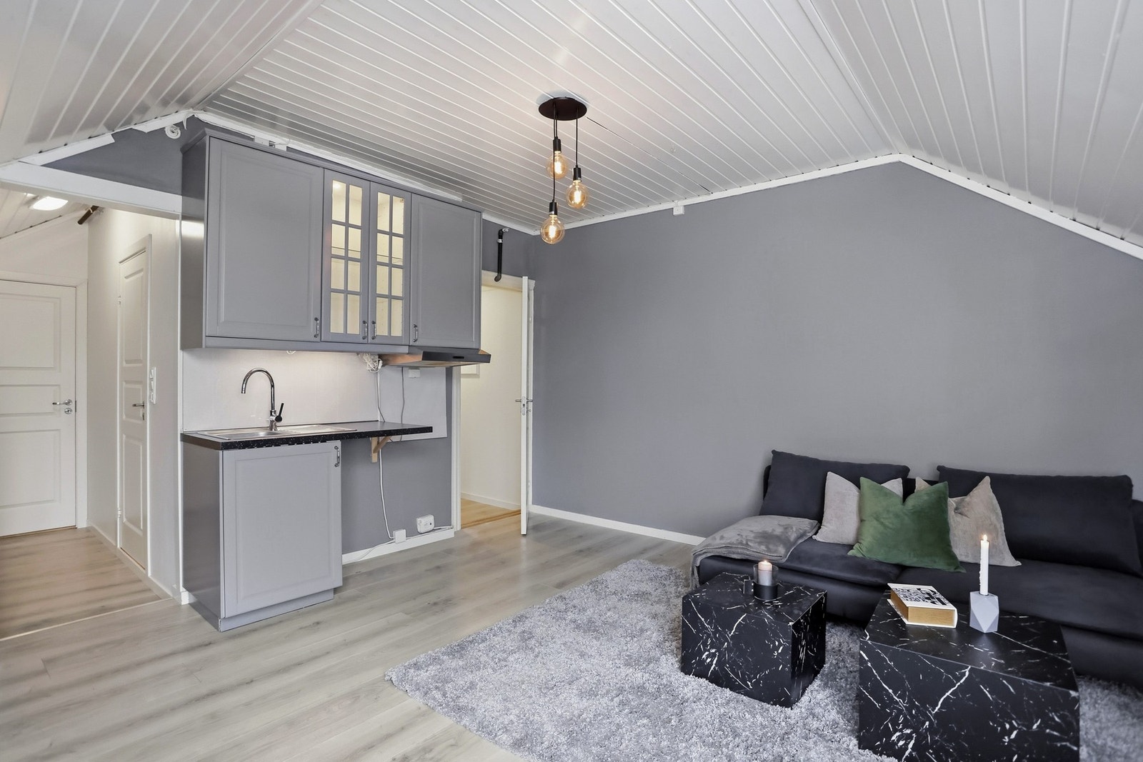 Innvendige overflater er generelt oppgradert i perioden 2020-2025. Galleribilde