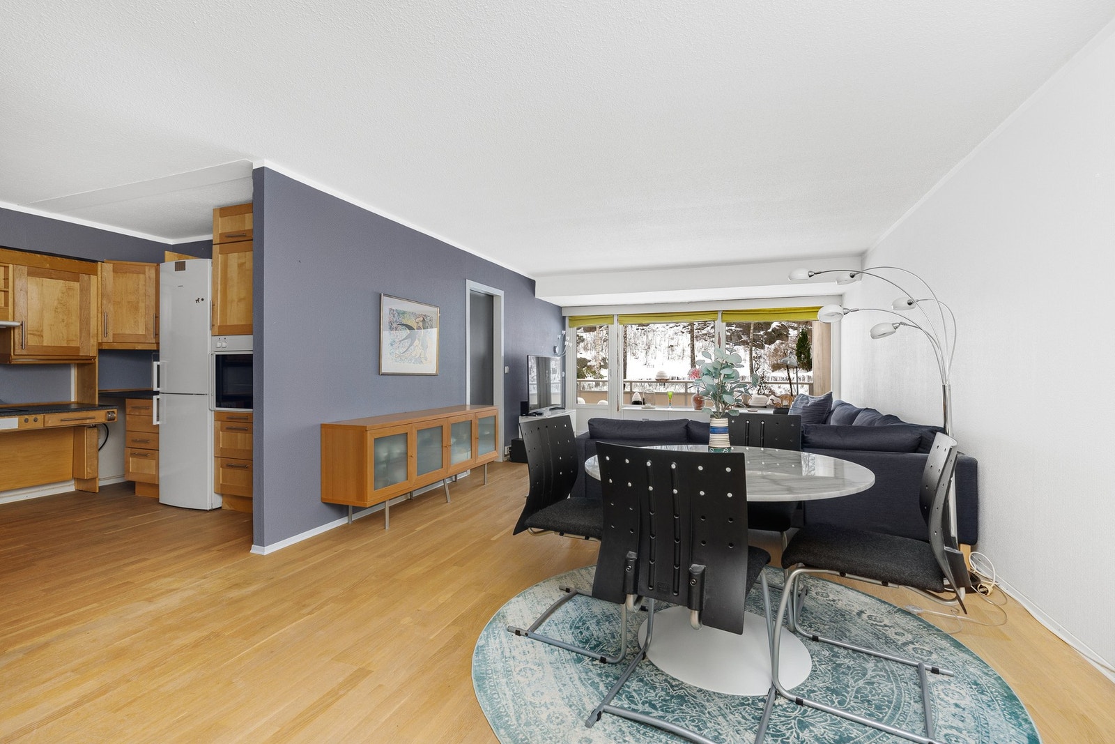 Stue/spisestue Galleribilde