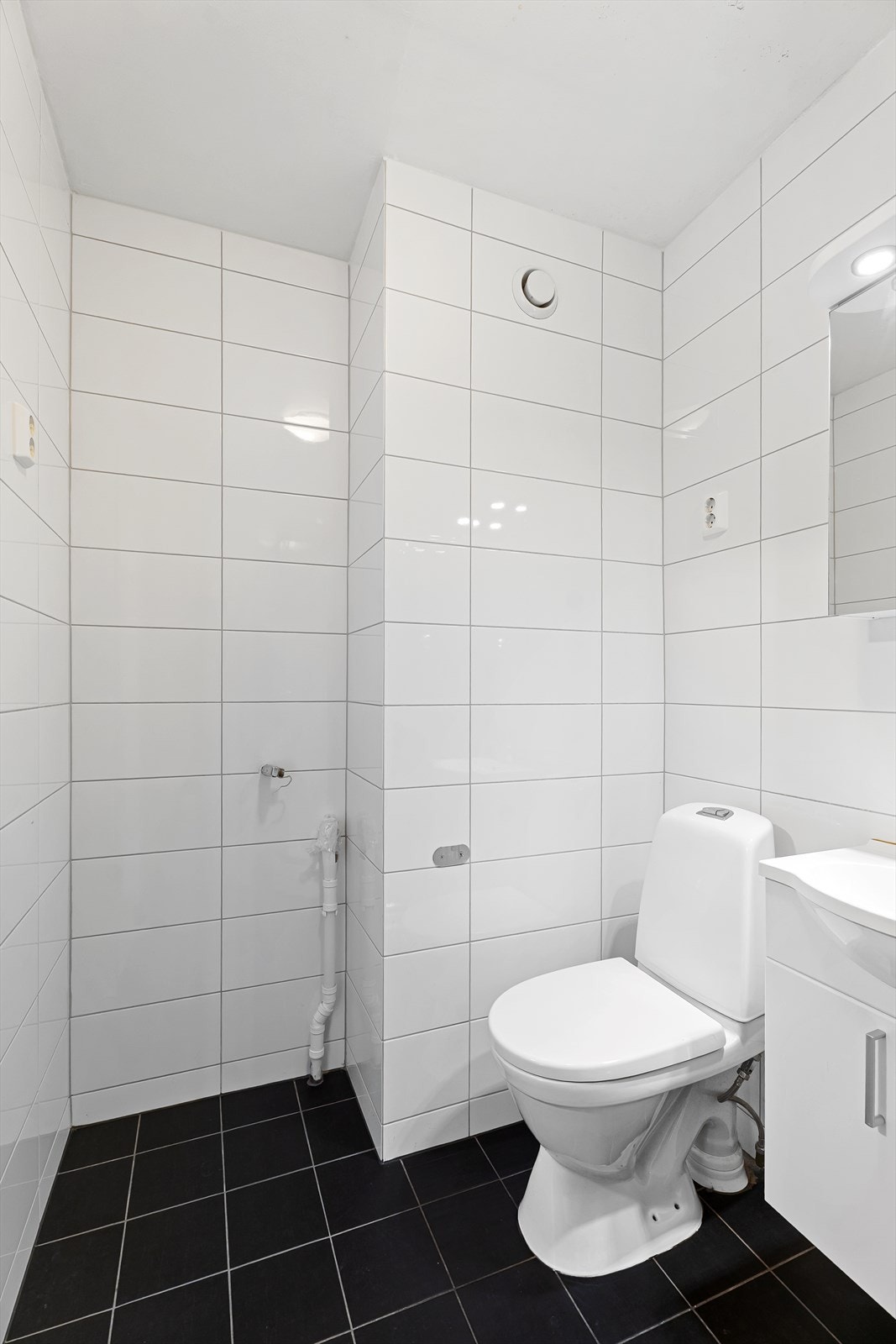 Det er også opplegg til vaskemaskin. Galleribilde