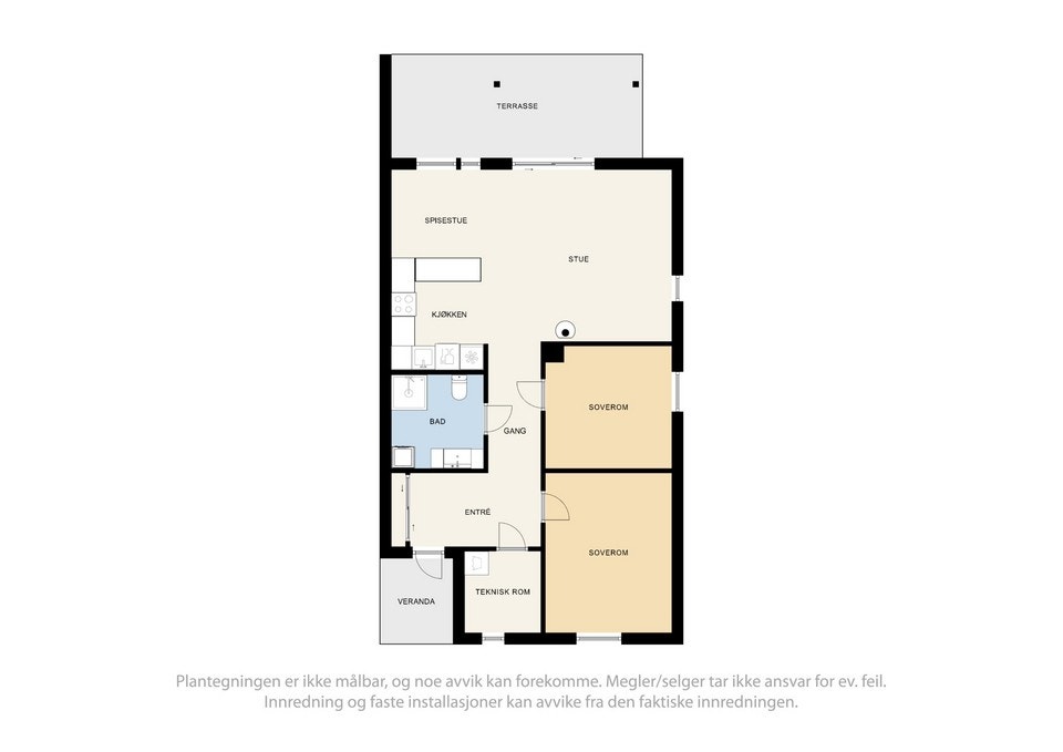 Plantegning Galleribilde