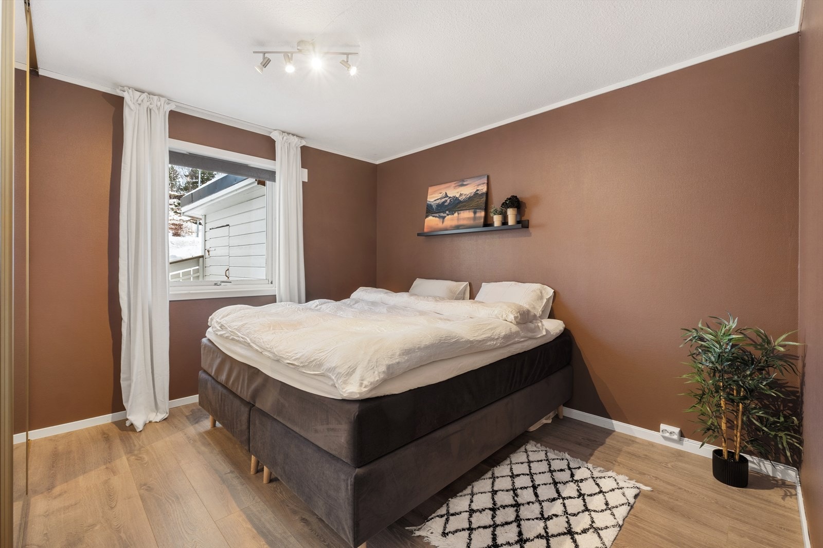 Leiligheten har to soverom. Galleribilde