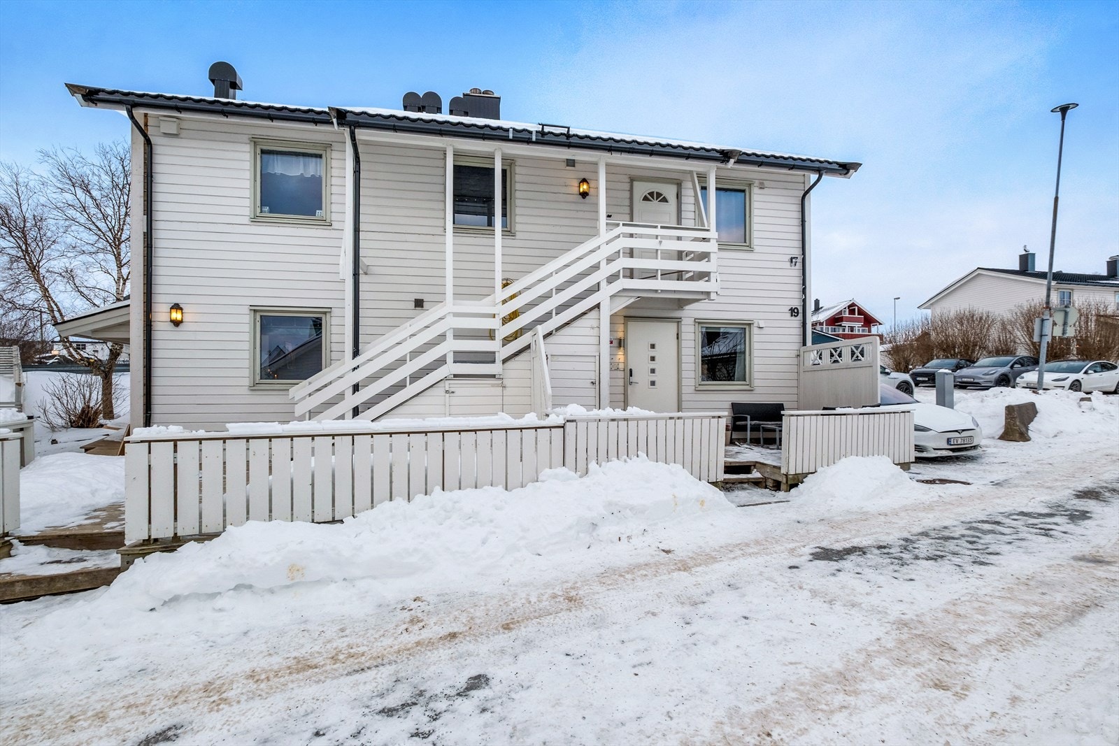 Fasade - leiligheten ligger i 1. etasje Galleribilde