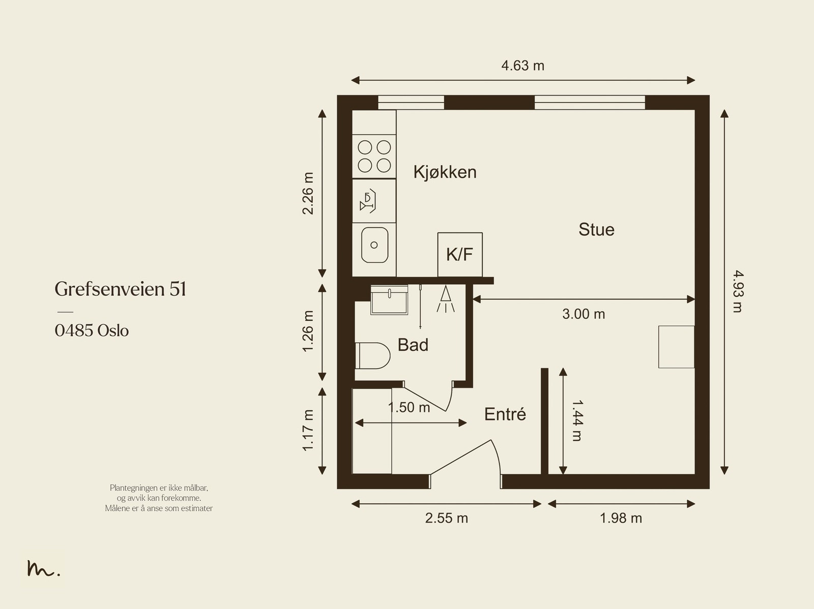 Plantegning. Galleribilde