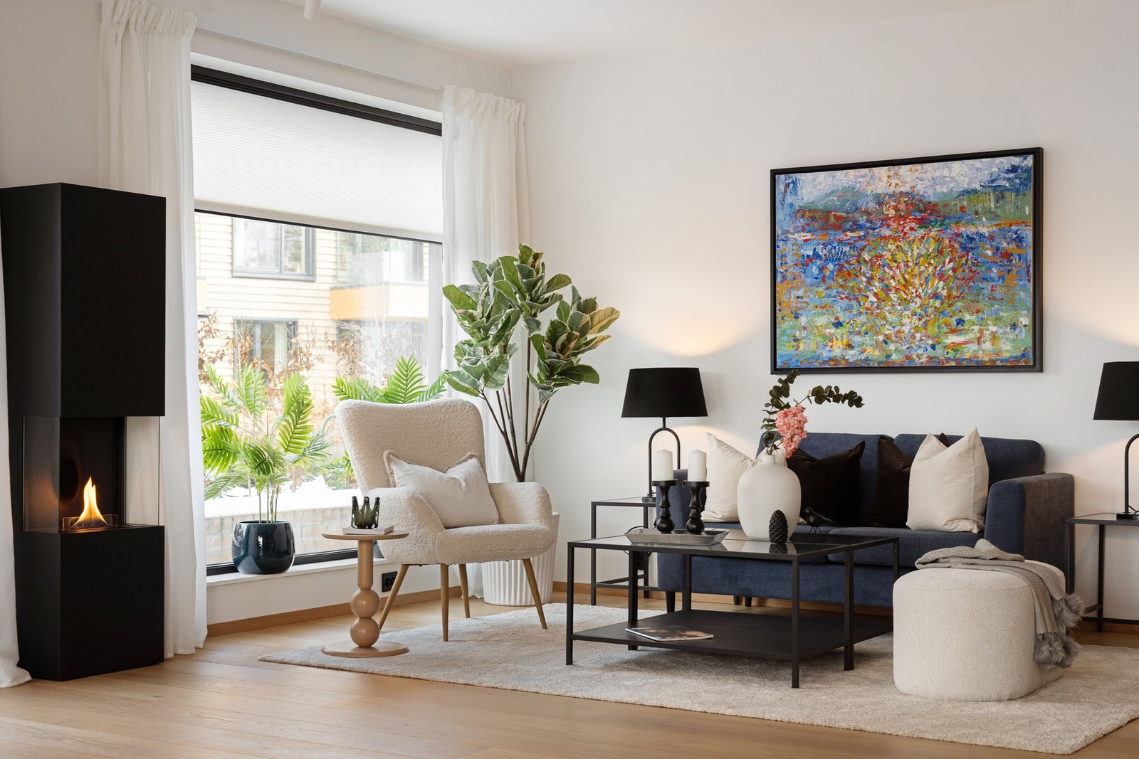 For øvrig er det gulvvarme i rommet Galleribilde